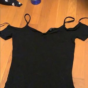 Off the shoulder shirt